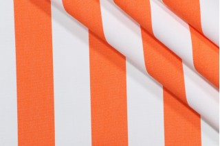 SunReal Cabana Woven Solution Dyed Acrylic Outdoor Fabric in Orange 
