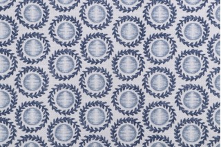 PK Lifestyles Nesting Printed Cotton Drapery Fabric in Luna 
