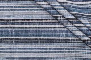 PK Lifestyles Carson Stripe Woven Chenille Upholstery Fabric in Luna 