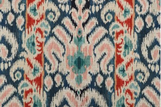 PK Lifestyles Silk Road Printed Cotton Drapery Fabric in Indienne 