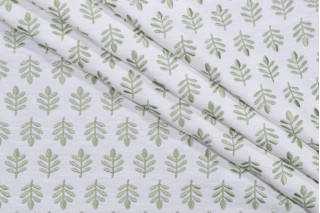 PK Lifestyles Laurel Embroidered Drapery Fabric in Spring 