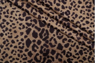 PK Lifestyles Sulu Spots Printed Velveteen Decorator Fabric in Caramel 