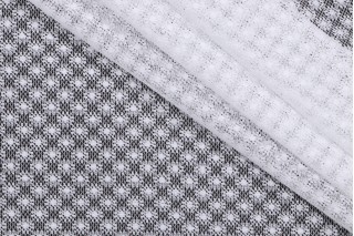 PK Lifestyles Day Dream Lace Woven Sheer Drapery Fabric in White 