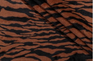 PK Lifestyles Serengeti Stroll Faux-Fur Decorator Fabric in Tiger 