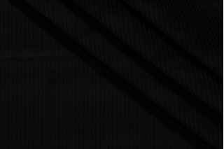 PK Lifestyles Wales Corduroy Upholstery Fabric in Black 