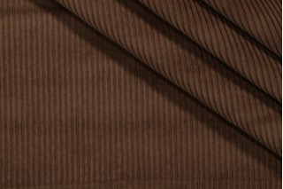 PK Lifestyles Wales Corduroy Upholstery Fabric in Tobacco 
