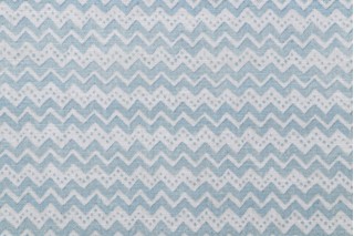 PK Lifestyles Tuban Printed Cotton Drapery Fabric in Spa 