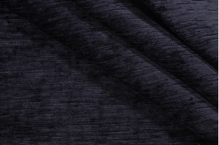 Crypton Limerick High Performance Woven Chenille Upholstery Fabric in Midnight 