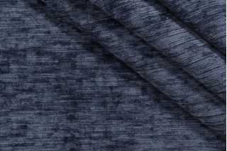 Crypton Limerick High Performance Woven Chenille Upholstery Fabric in Blue 