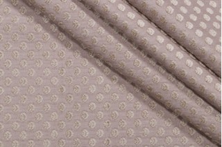 Robert Allen Blossom Drops Woven Chenille Upholstery Fabric in Mica