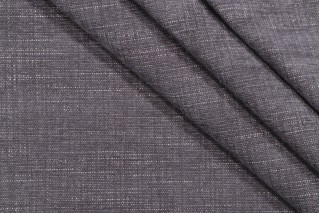 Maxwell Woven Chenille Upholstery Fabric in Smoke