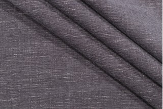 Maxwell Woven Chenille Upholstery Fabric in Smoke