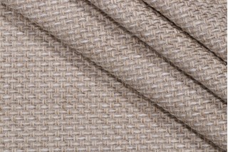 Inga Woven Chenille Upholstery Fabric in Sand