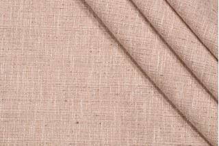 Solid Textured Woven Upholstery Fabric in Natural