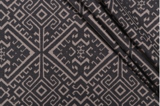 Hidalgo Woven Upholstery Fabric in Smoke 