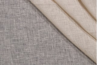 Changes Semi-Sheer Drapery Fabric in Sand