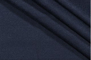 Valdese Weavers Jumper Woven Crypton Home Finish Upholstery Fabric in Indigo