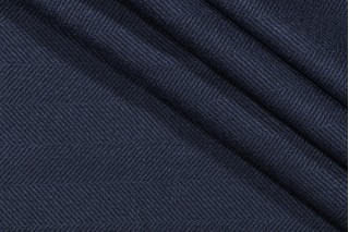 Valdese Weavers Jumper Woven Crypton Home Finish Upholstery Fabric in Indigo