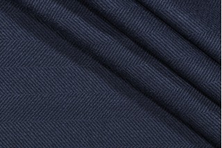 Valdese Weavers Jumper Woven Crypton Home Finish Upholstery Fabric in Indigo