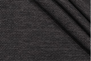 Tessa Woven Chenille Upholstery Fabric in Charcoal 