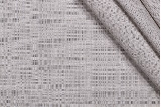 Sunbrella Linen Woven Solution Dyed Acrylic Outdoor Fabric in Silver 