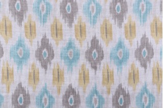 Covington Micah Printed Drapery Fabric in Mineral 