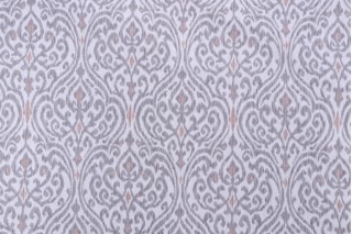 PK Lifestyles Sri Lanka Printed Cotton Drapery Fabric in Blush