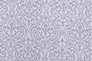 PK Lifestyles Sri Lanka Printed Cotton Drapery Fabric in Blush