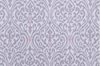 PK Lifestyles Sri Lanka Printed Cotton Drapery Fabric in Blush