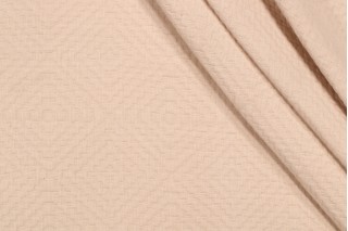 Waverly Serena Woven Matelasse Upholstery Fabric in Cream