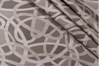 Kamali Woven Upholstery Fabric in Platinum