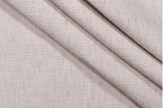 Crypton Lennox High Performance Woven Chenille Upholstery Fabric in Rice Paper