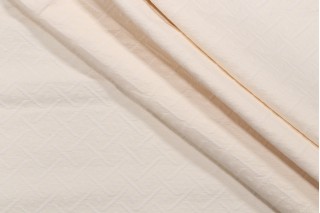 Wisley Matelasse Upholstery Fabric in Cream