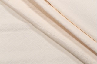 Wisley Matelasse Upholstery Fabric in Cream