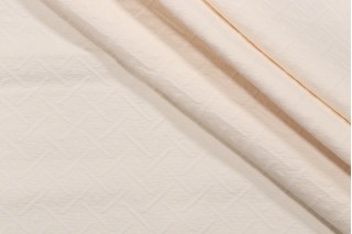 Wisley Matelasse Upholstery Fabric in Cream