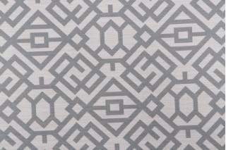 Sunbrella Fret Woven Solution Dyed Acrylic Outdoor Fabric in Mist 