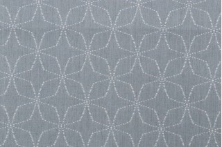 1 Yard Kerry Joyce Lyra Woven Solution Dyed Acrylic Outdoor Fabric in Sea Spray