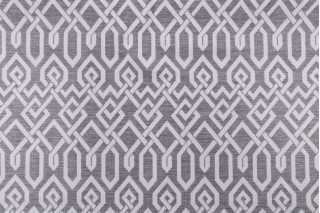 Brentano Keys Woven Polypropylene Outdoor Fabric in Shark