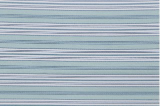 Kravet Hull Stripe Woven Outdoor Fabric in Mint CLOSEOUT
