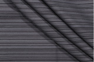 Bella Dura Improv Woven Polyolefin Outdoor Fabric in Charcoal