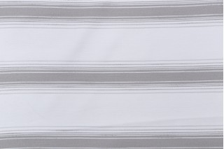 Stripe Woven Upholstery Fabric in Flint