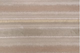 Ikat Stripe Woven Upholstery Fabric in Sand Dune 