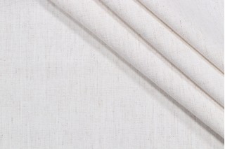 1 Yard Crypton Nomad High Performance Woven Chenille Upholstery Fabric in Snow