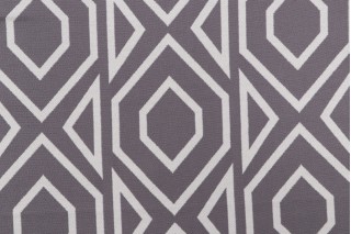 Roca Woven Upholstery Fabric in Metal