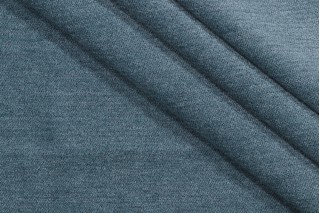 1 Yard Crypton Syngery High Performance Chenille Upholstery Fabric in Baltic