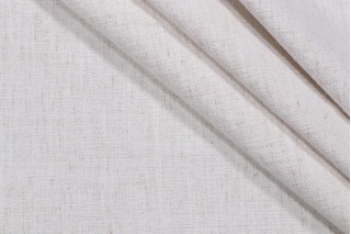 Crypton Nomad High Performance Woven Chenille Upholstery Fabric in Snow