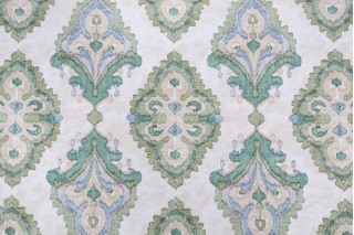Magnolia Home Queen Printed Cotton Drapery Fabric in Bay 
