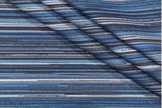Carnegie Perspective Woven Outdoor Fabric in Regatta 