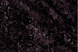 PK Lifestyles Splendor Velvet Upholstery Fabric in Aubergine 