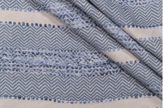 PK Lifestyles Sacred Valley Woven Decorator Fabric in Baltic 